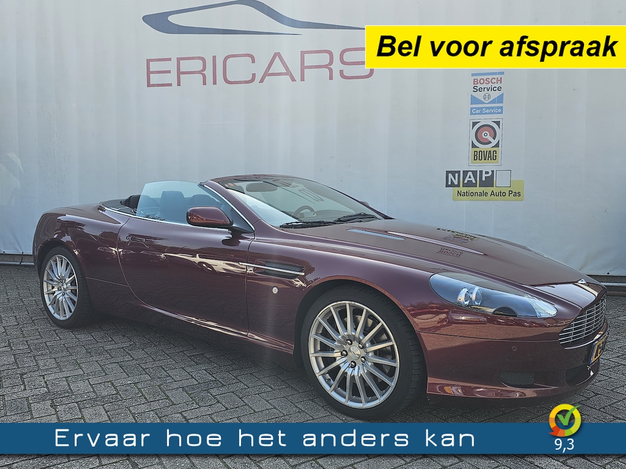 Aston Martin DB9 Volante - 5.9 V12 Touchtronic 5.9 V12 Touchtronic - AutoWereld.nl