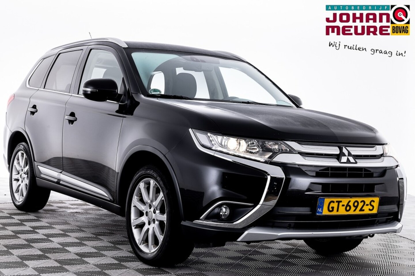 Mitsubishi Outlander - 2.0 Business Edition Automaat | NAVI | ECC -A.S. ZONDAG OPEN!- - AutoWereld.nl