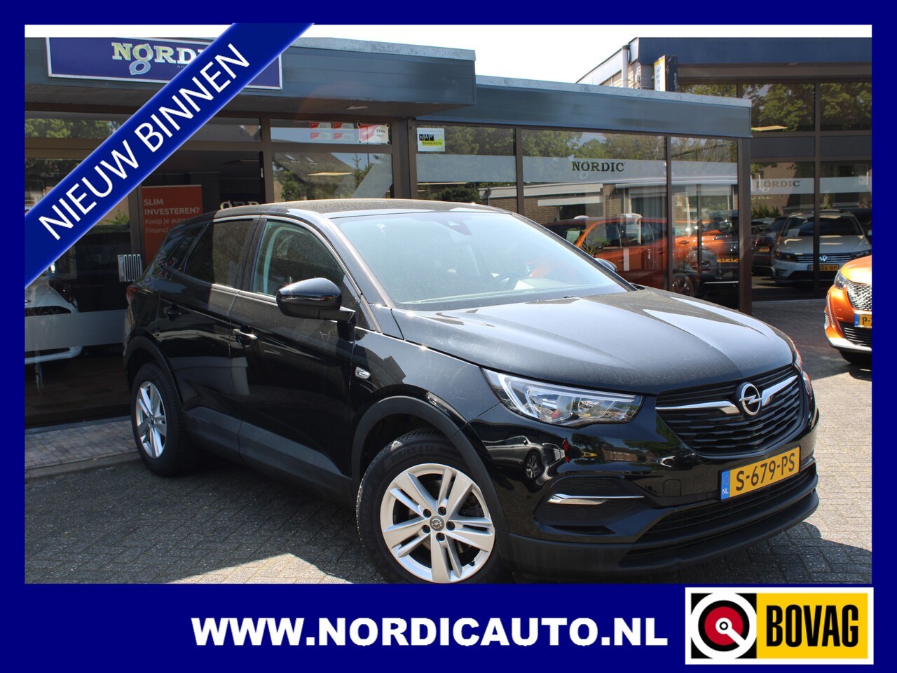 Opel Grandland X - 1.2 TURBO AUTOMAAT / NAVIGATIE / CAMERA / COMPLETE HISTORIE! - AutoWereld.nl
