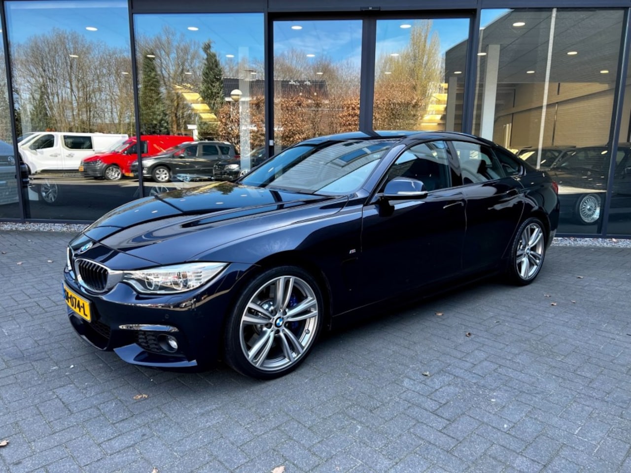 BMW 4-serie Gran Coupé - 435i M Sport 435I M-SPORT,Harman/Kardon,HeadUp,Leer,Memory,Lane Ass.,Xenon,Na - AutoWereld.nl