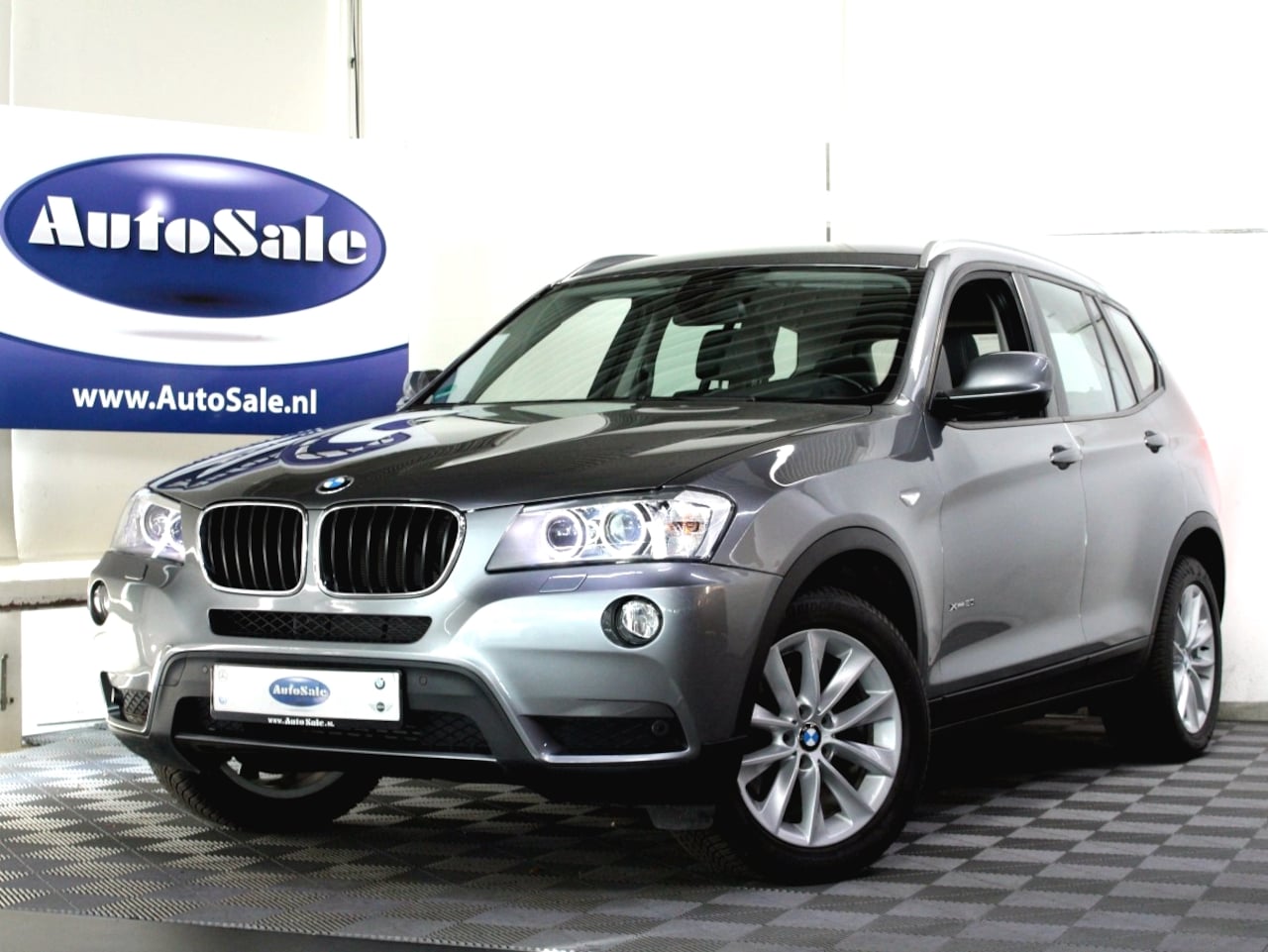 BMW X3 - xDrive20i AUT Executive 1eEIG HUD 360CAM NAV MEMORY STOELVW XENON '13 - AutoWereld.nl