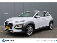 Hyundai Kona - 1.0 Turbo 120pk Fashion / Half leder / Trekhaak / Climate / Navi by app / Camera / Parkeer