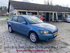 Volvo V50 - 2.0 D 136 PK Momentum 2005 Boekjes