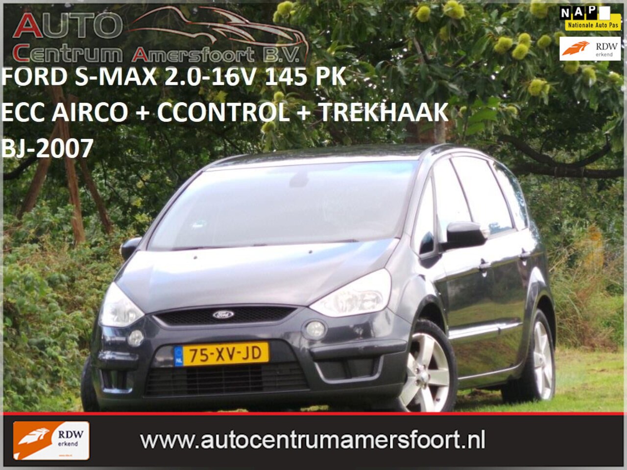 Ford S-Max - 2.0-16V 2.0-16V ( INRUIL MOGELIJK ) - AutoWereld.nl