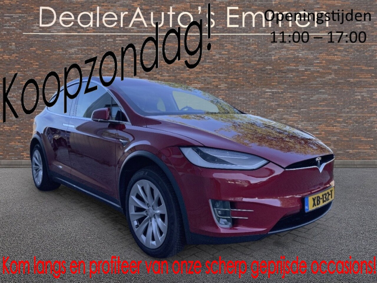 Tesla Model X - 100D LEDER PANO LED NAVI - AutoWereld.nl