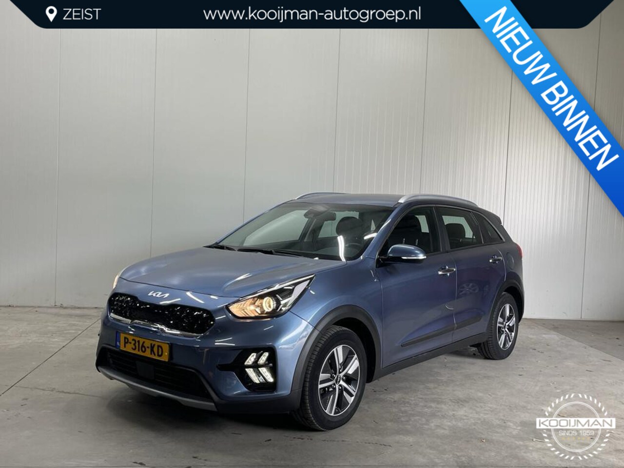 Kia Niro 1.6 GDi Hybrid DynamicLine Digitale Cockpit, Navigatie, Camera