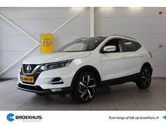 Nissan Qashqai - 1.3 DIG-T Business Edition | Half leder | Panorama dak | Trekhaak | 360° camera | Navigati