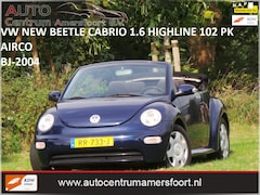 Volkswagen New Beetle Cabriolet - 1.6 Highline ( AIRCO + INRUIL MOGELIJK )