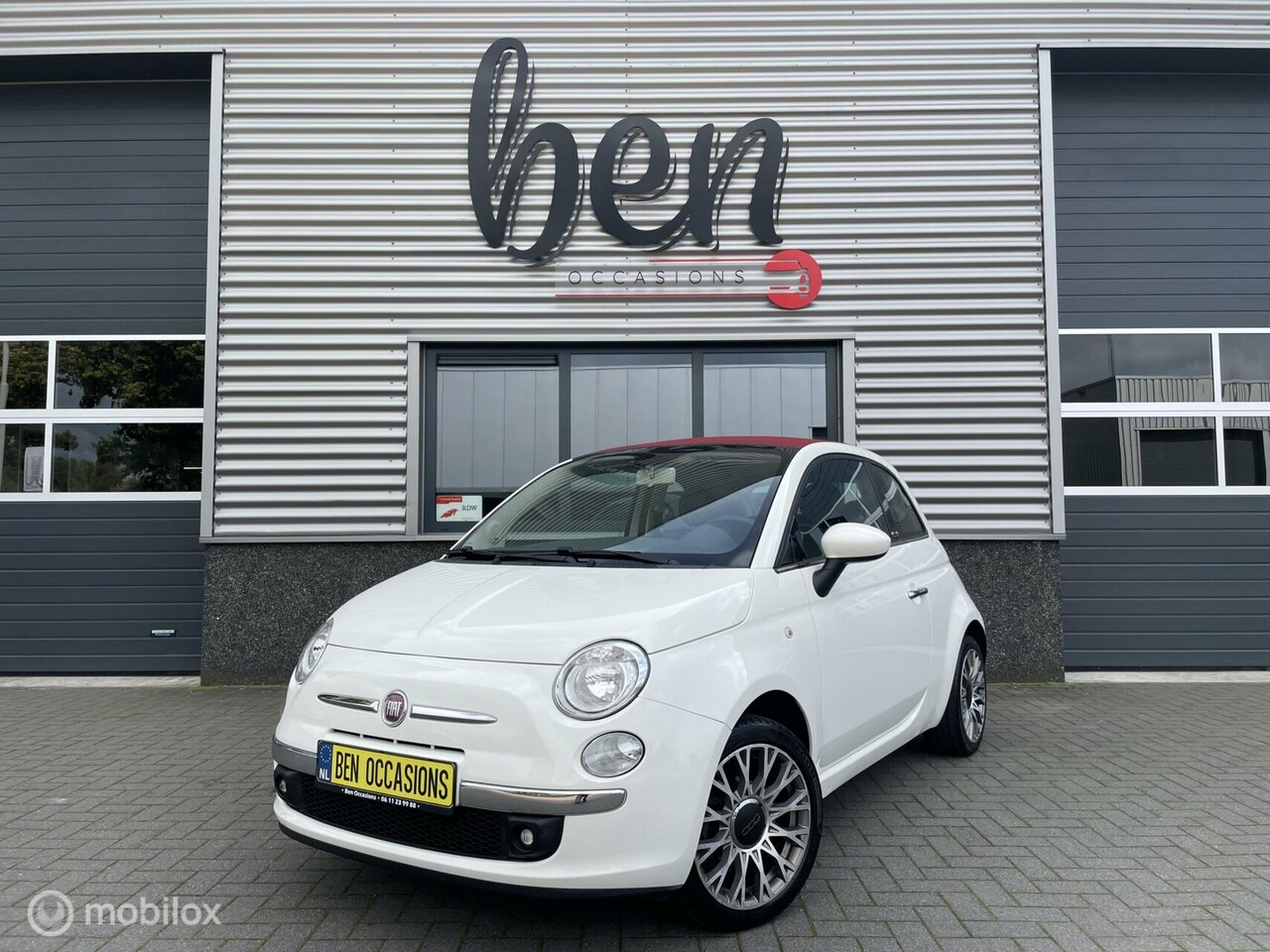 Fiat 500 C - 1.2 Lounge Cabrio Airco TOPSTAAT!!! - AutoWereld.nl