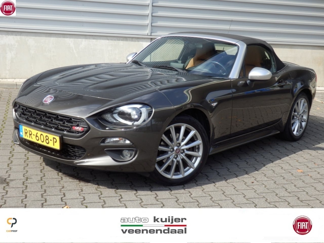 Fiat 124 Spider - 1.4 M-Air T Lusso 140 pk | Automaat | Led Xenon | Bose | - AutoWereld.nl