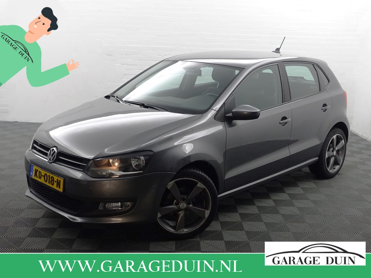 Volkswagen Polo - 1.2-12V BlueMotion Highline- Stoelverwarming / Navi / Clima/ Park Assist / Cruise - AutoWereld.nl