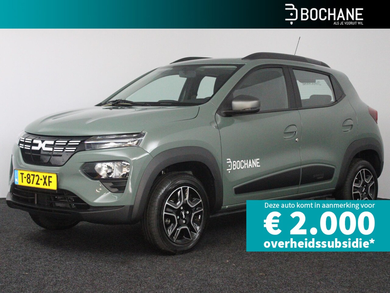 Dacia Spring Expression 27 kWh Navi Airco DClader PDC + Camera