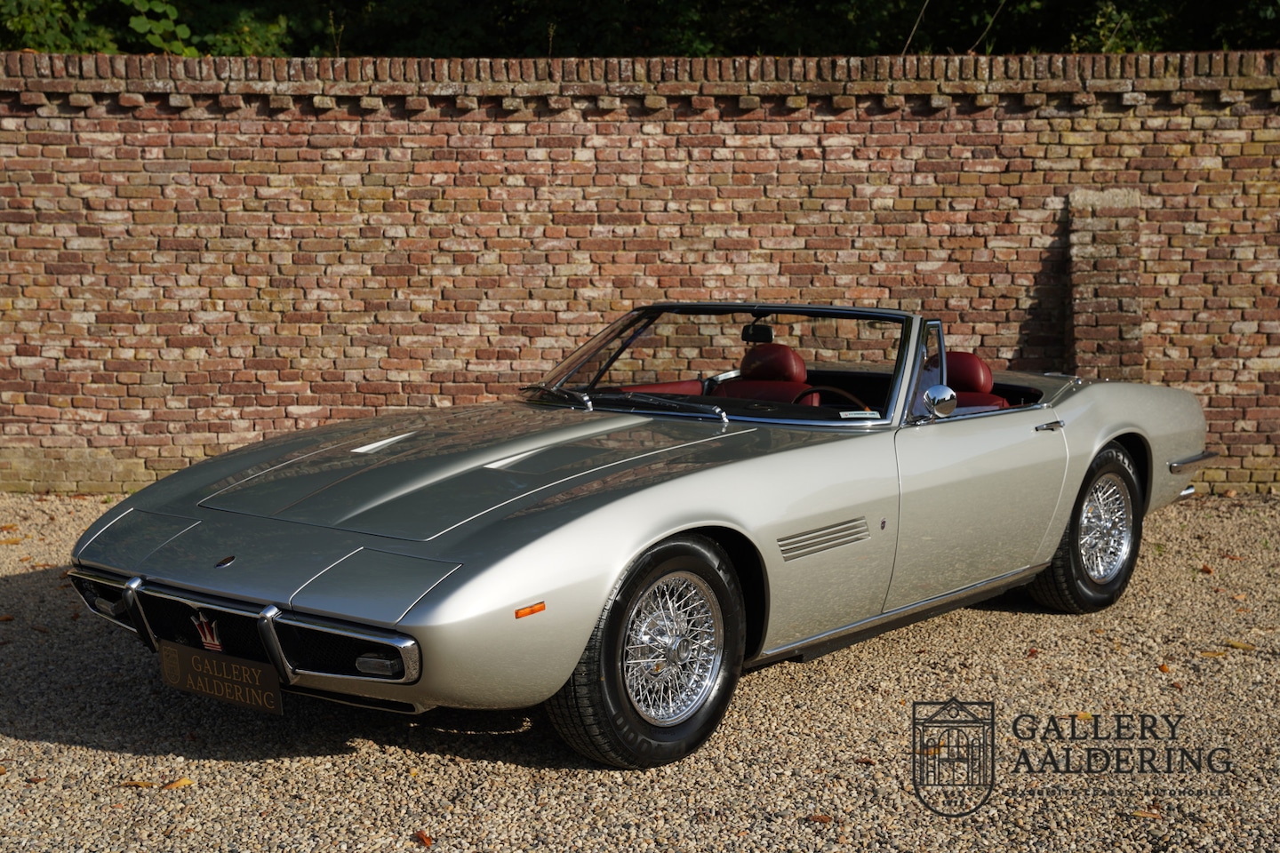 Maserati Ghibli - Spyder/spider 4.7 ,Marque specialist "Candini" restored, Manual gearbox, Matching Numbers, - AutoWereld.nl