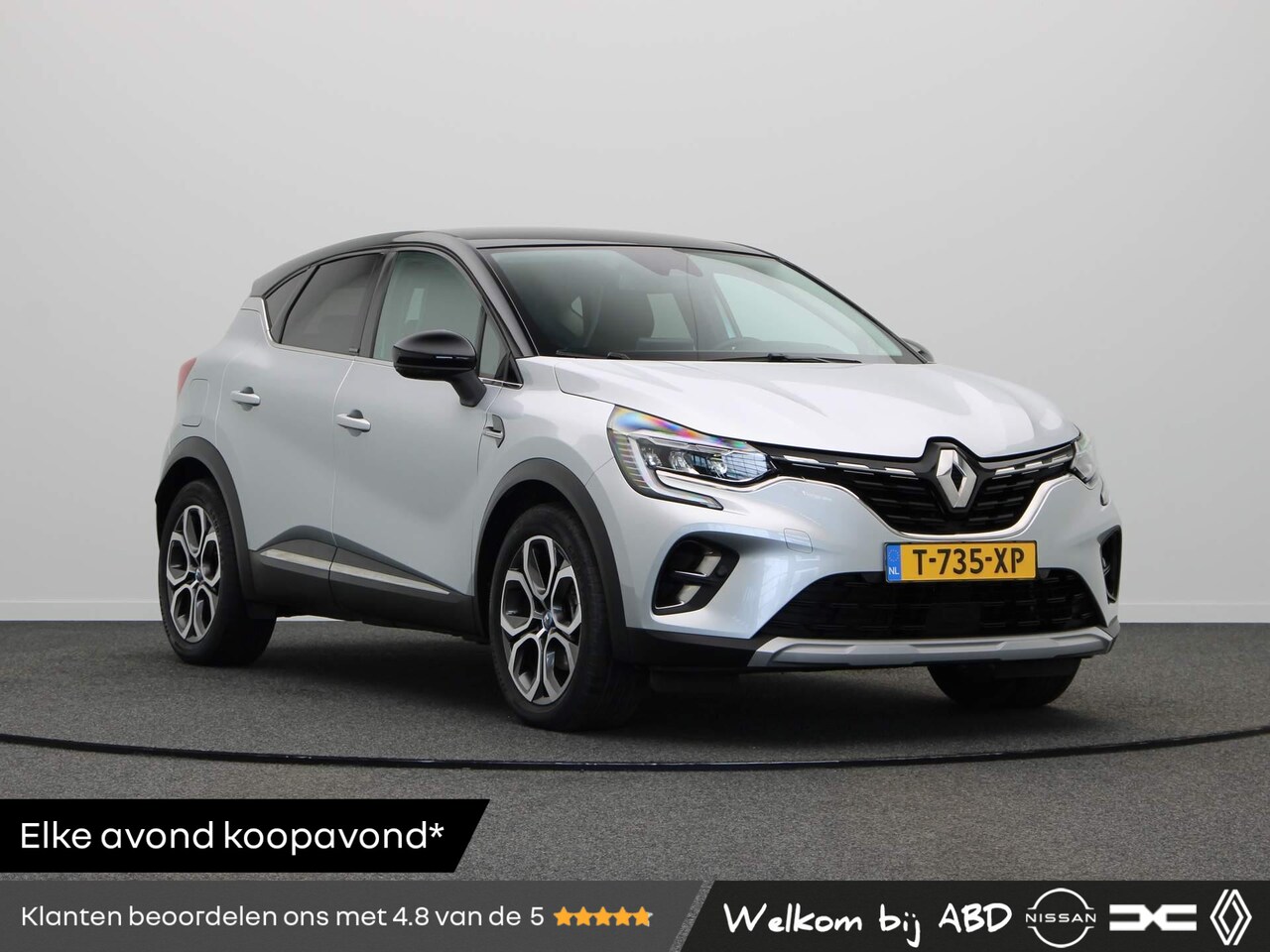 Renault Captur 1.6 ETech Plugin Hybrid 160 Intens 9, 3" touchscreen