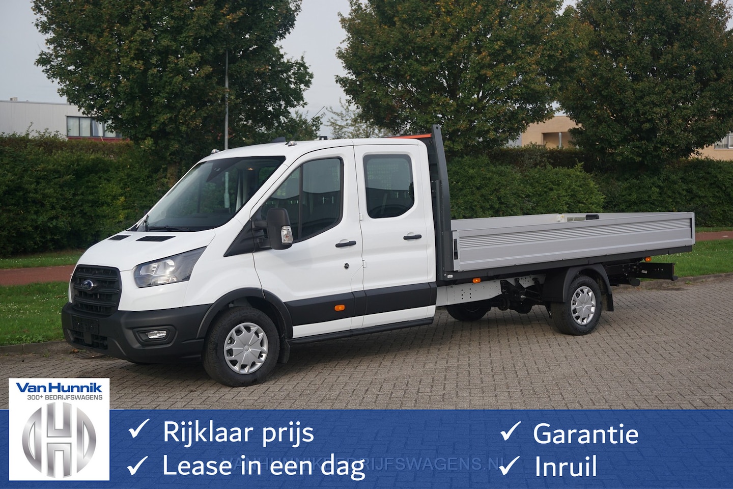 Ford Transit - 350L 130PK Doka L5 RWD Sync4 Scherm Apple CP / Android A. Trekhaak!! NR. B06* - AutoWereld.nl