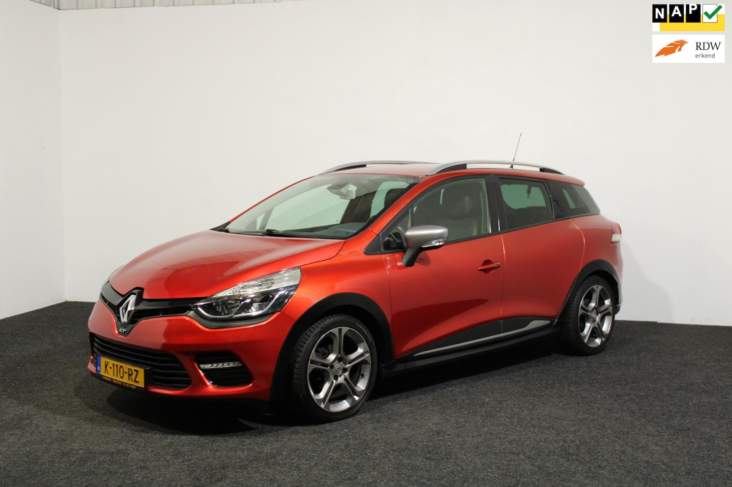 Renault Clio - 1.2 GT 5-deurs automaat , navi scherm ,vol in opties! - AutoWereld.nl