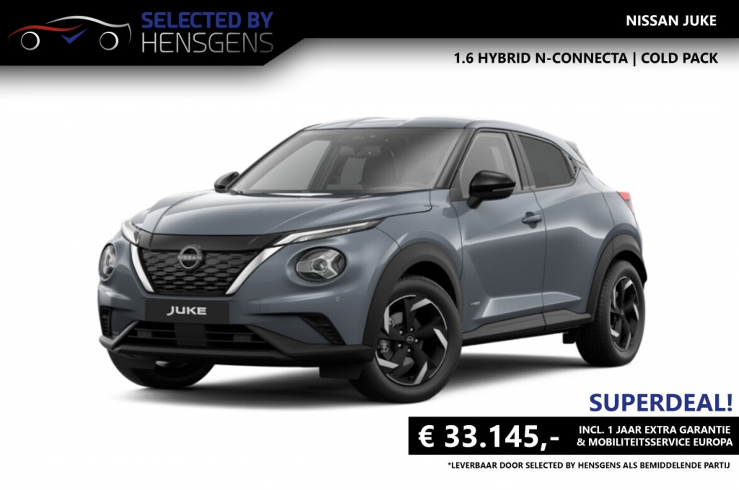 Nissan Juke - 1.6 Hyb. N-Connecta | Cold Pack - AutoWereld.nl