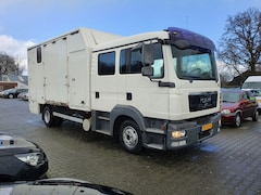 MAN TGL - 8.180 (5-pers) Aut. 4X2 BL EEV *PAARDEN (2) /HORSES (2) TRAILER* AUT. *PAARDEN TRAILER- PF