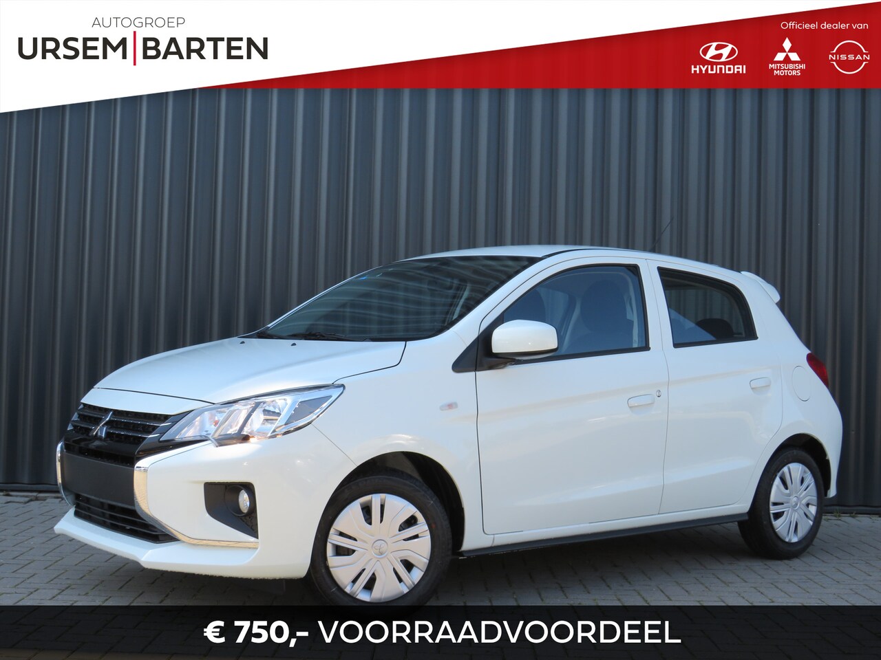 Mitsubishi Space Star - 1.2 Connect+ Van € 18.990,- voor € 17.930,-| Private Lease € 295,- - AutoWereld.nl