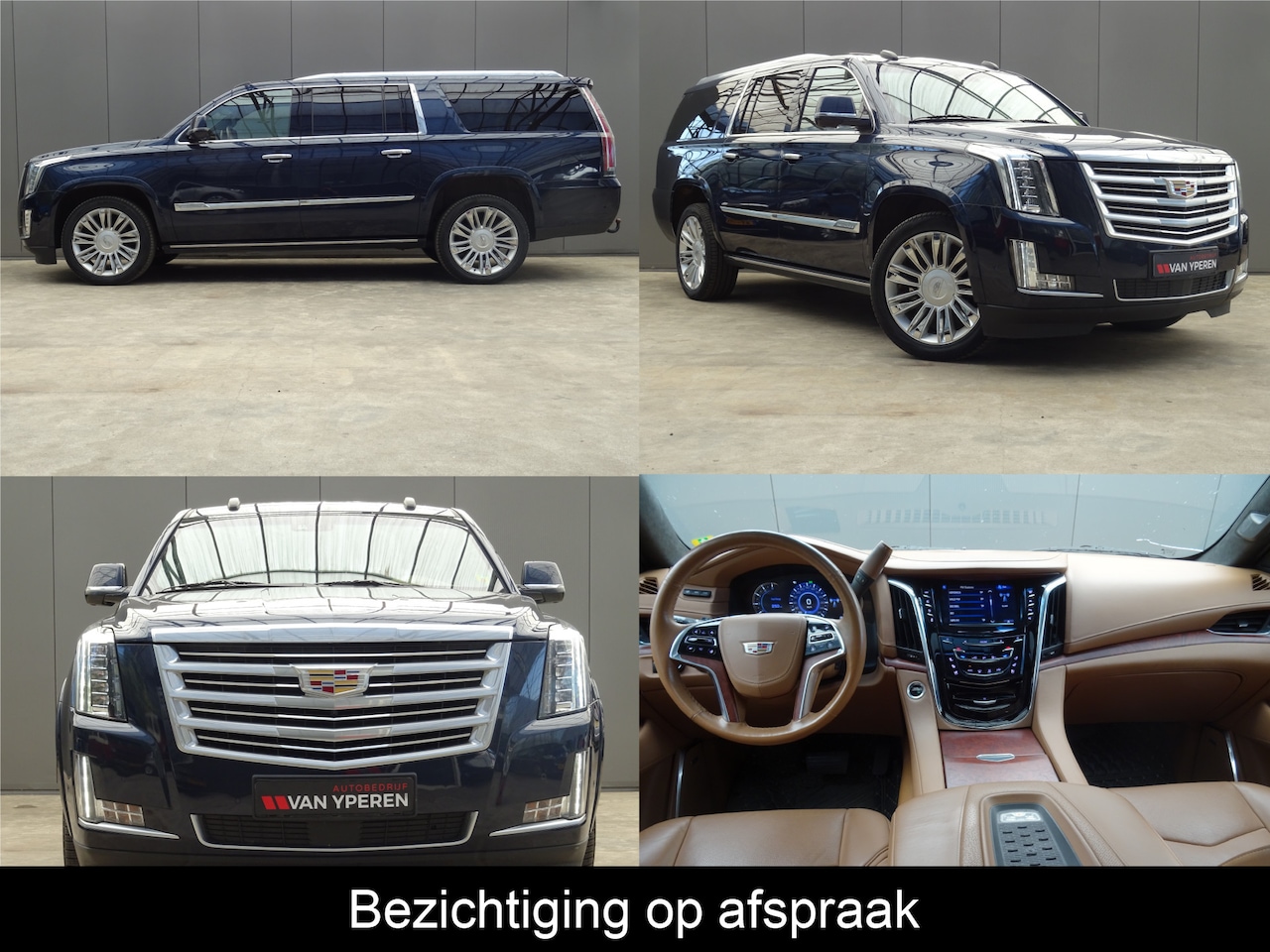 Cadillac Escalade - 6.2 V8 Platinum * ESV * TOP UITV. * FIRST CLASS REIZEN !! - AutoWereld.nl