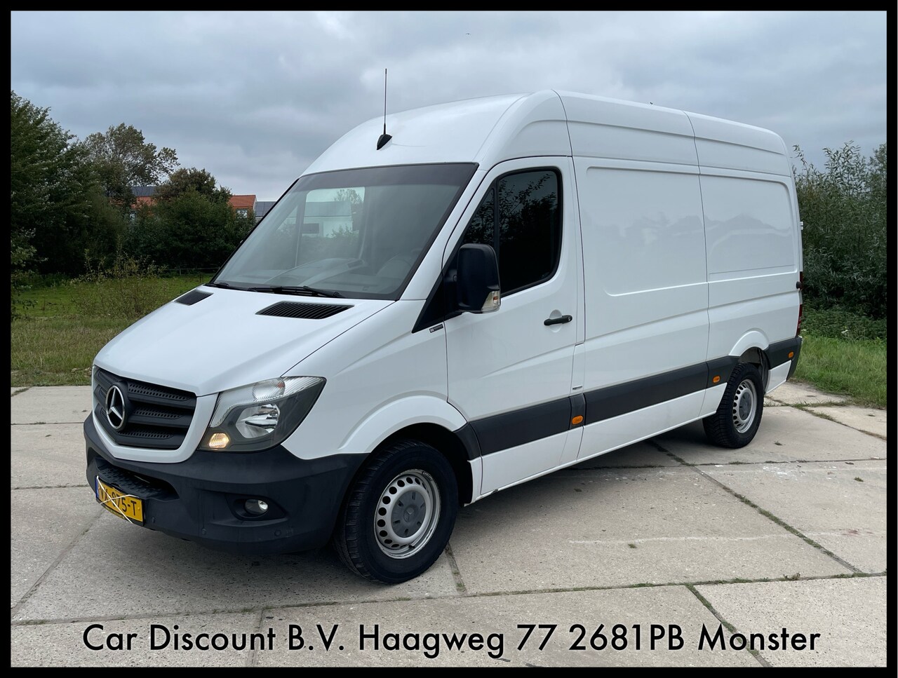 Mercedes-Benz Sprinter - 314 2.2 CDI 140pk L2 H2 airco navigatie automaat euro 6 - AutoWereld.nl