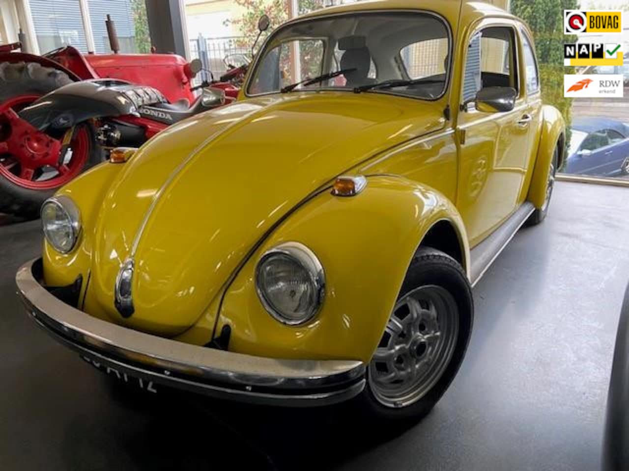 Volkswagen Kever - 1300 L Mooie Gele Kever 1973 - AutoWereld.nl