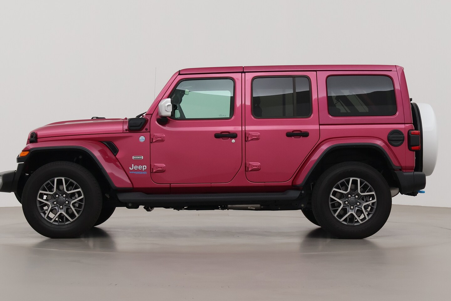 Jeep Wrangler Unlimited 4xe 380 Sahara OverlandPakket Leder ACC