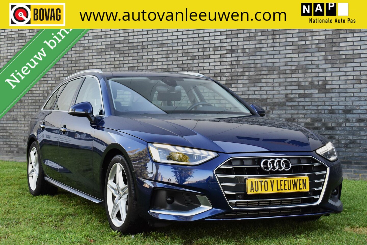 Audi A4 Avant - 35 TFSI Pro Line S-Tronic LED/LEDEREN BEKL./ELEK A. KLEP/NAVI/ETC.! - AutoWereld.nl