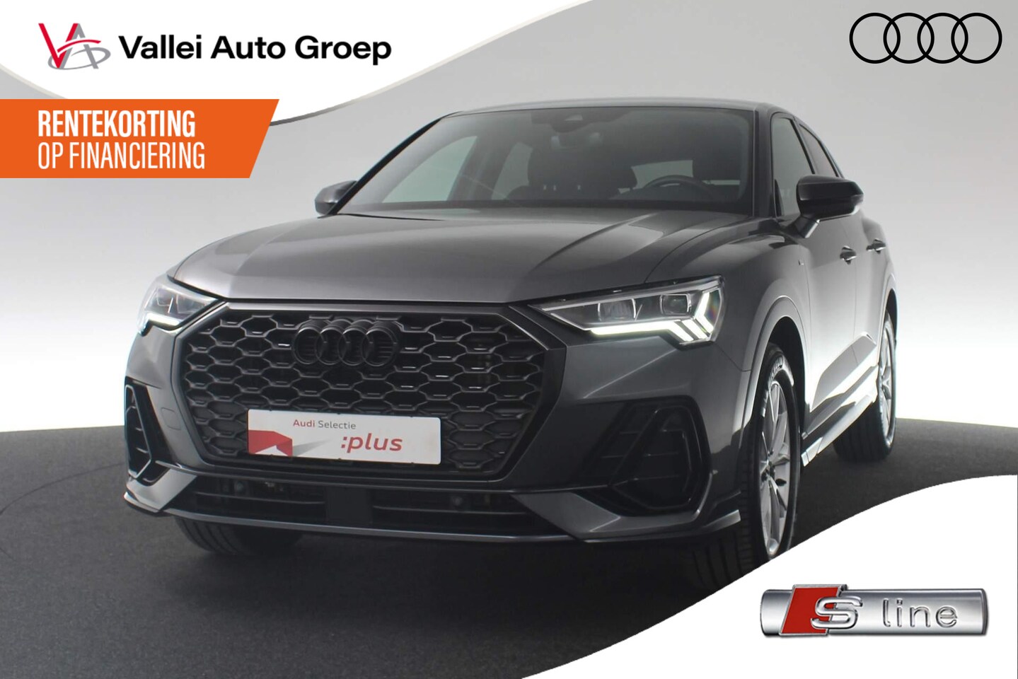 Audi Q3 Sportback 35 TFSI 150PK Automaat S Edition Full LED Zwart