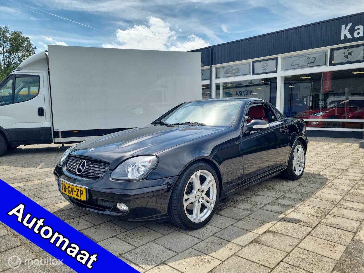 Mercedes-Benz SLK-klasse - 200 K. Automaat, NL Auto, Leer, 17 Inch - AutoWereld.nl