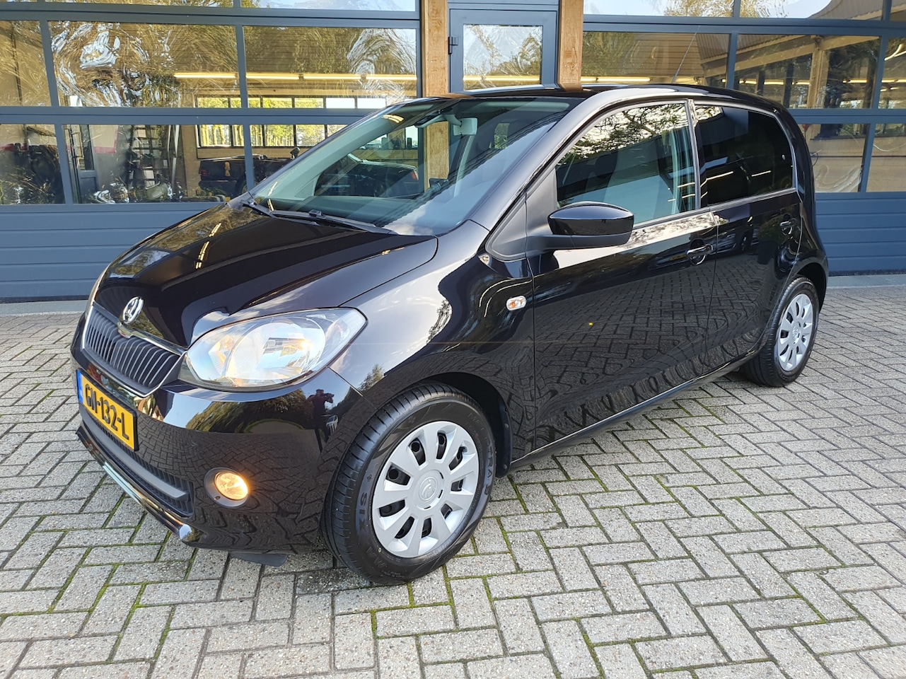 Skoda Citigo - 1.0 Greentech Edition 5 DEURS *AIRCO *NAVIGATIE *NAP - AutoWereld.nl