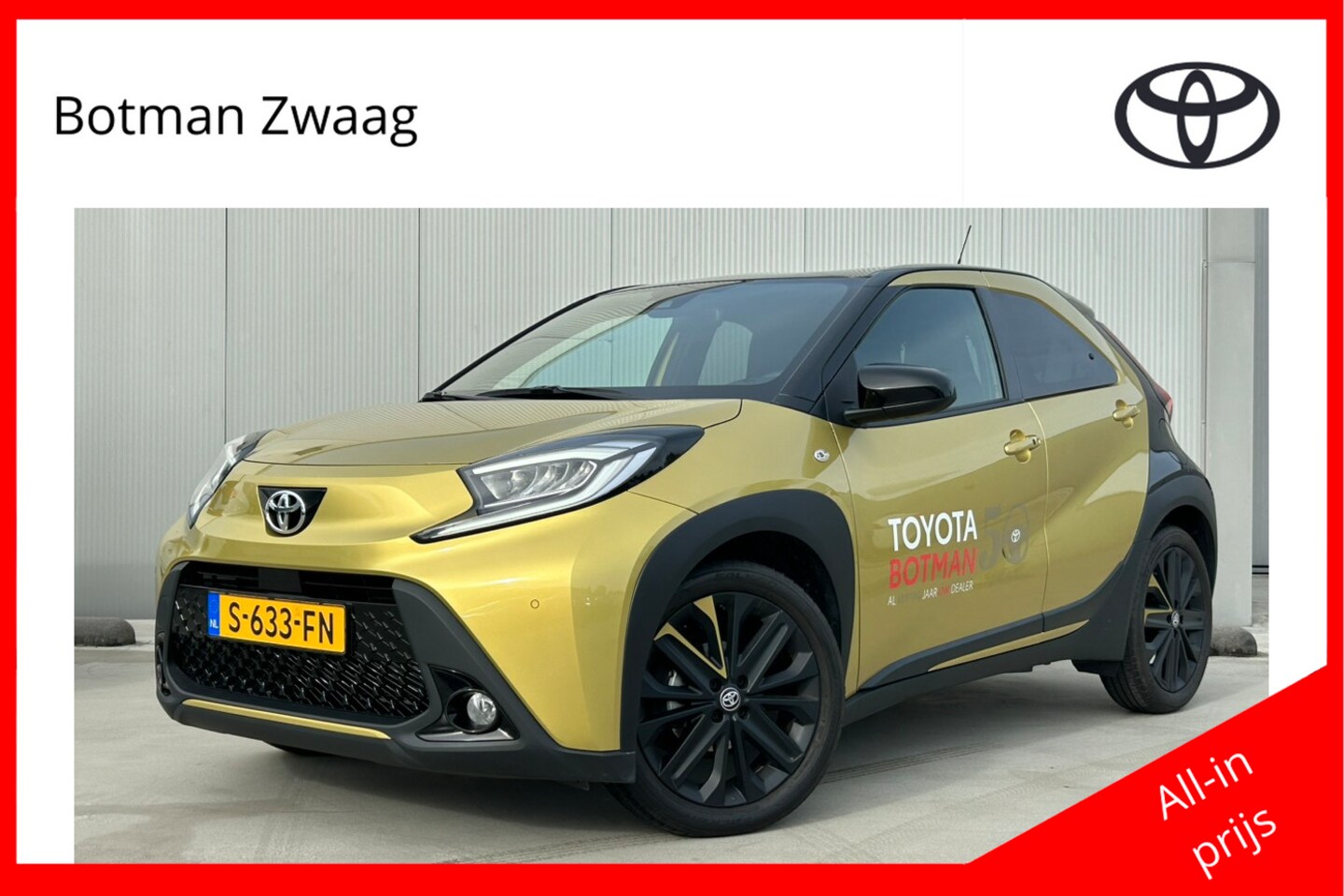 Toyota Aygo X - 1.0 VVT-i S-CVT Premium Automaat | JBL | Navigatie | LED | Cruise control adaptief | PDC V - AutoWereld.nl