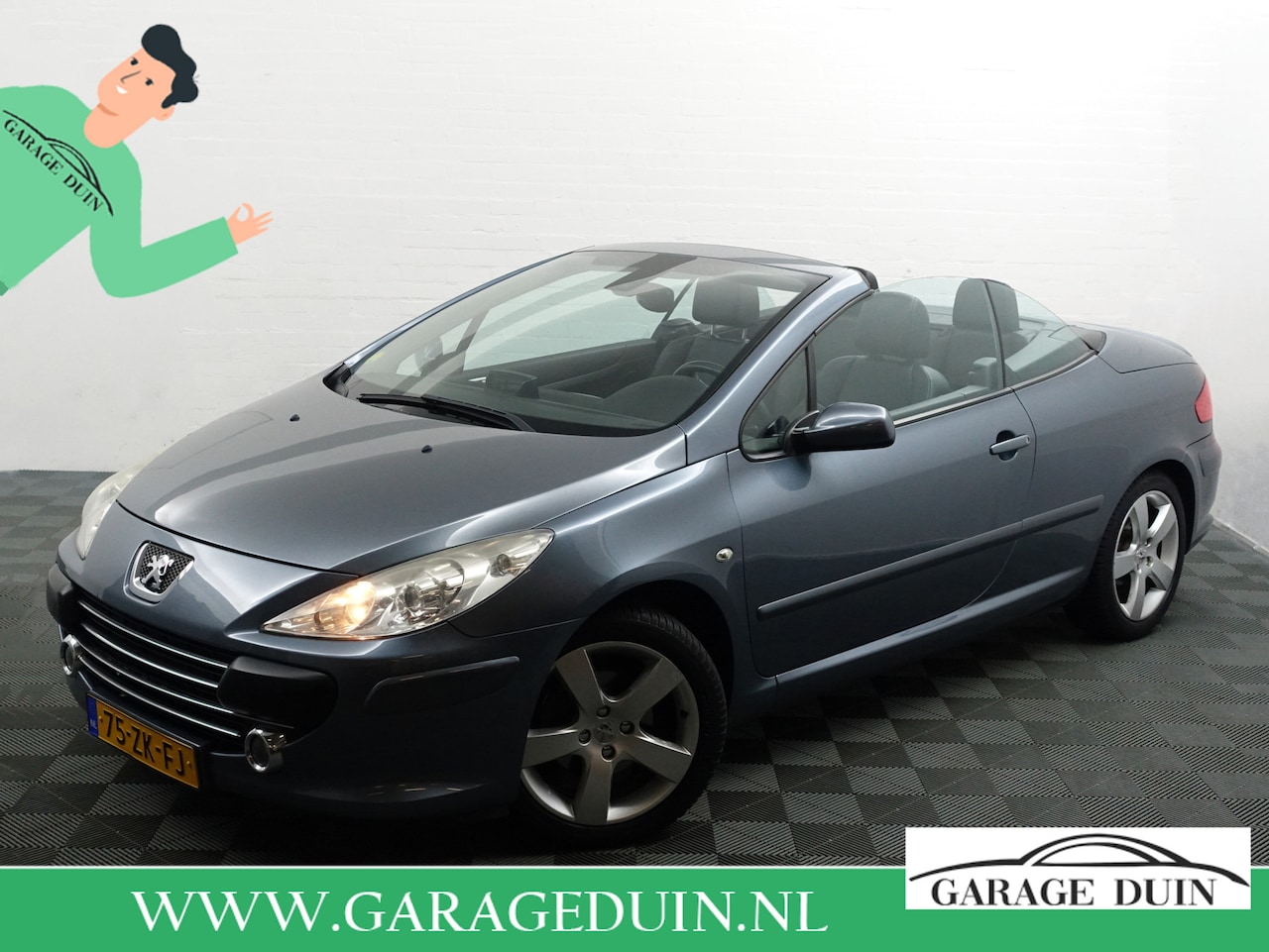 Peugeot 307 CC - 2.0-16V Palm Beach Automaat- Sport Leder / Navi / Stoelverwarming / Clima / Park Assist / - AutoWereld.nl