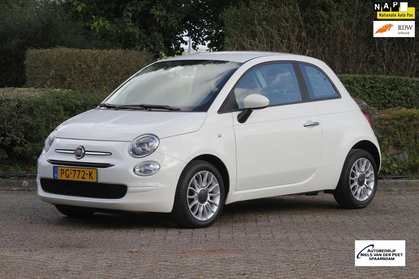 Fiat 500 - 1.0 TwinAir Pop / Airco / All season banden / Multifunctioneel stuurwiel / Slechts 34.641 - AutoWereld.nl