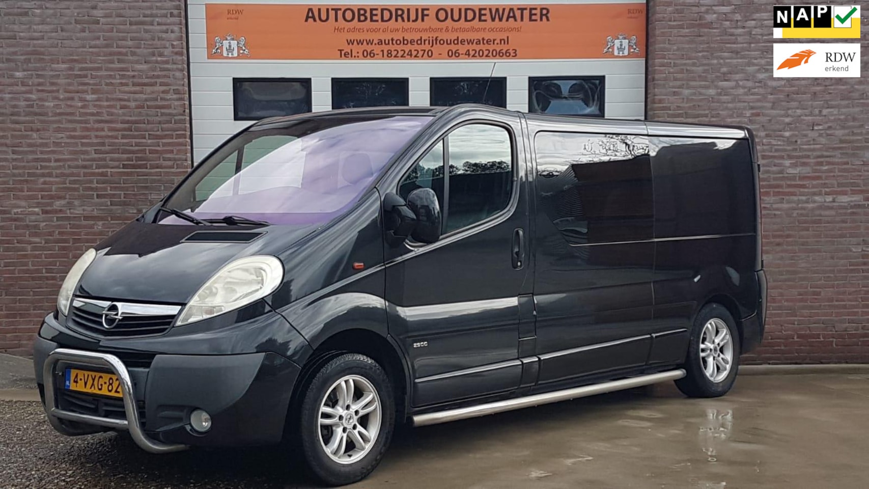 Opel Vivaro - 2.0 CDTI L2H1 DC EcoFLEX Euro 5 Marge ! - AutoWereld.nl