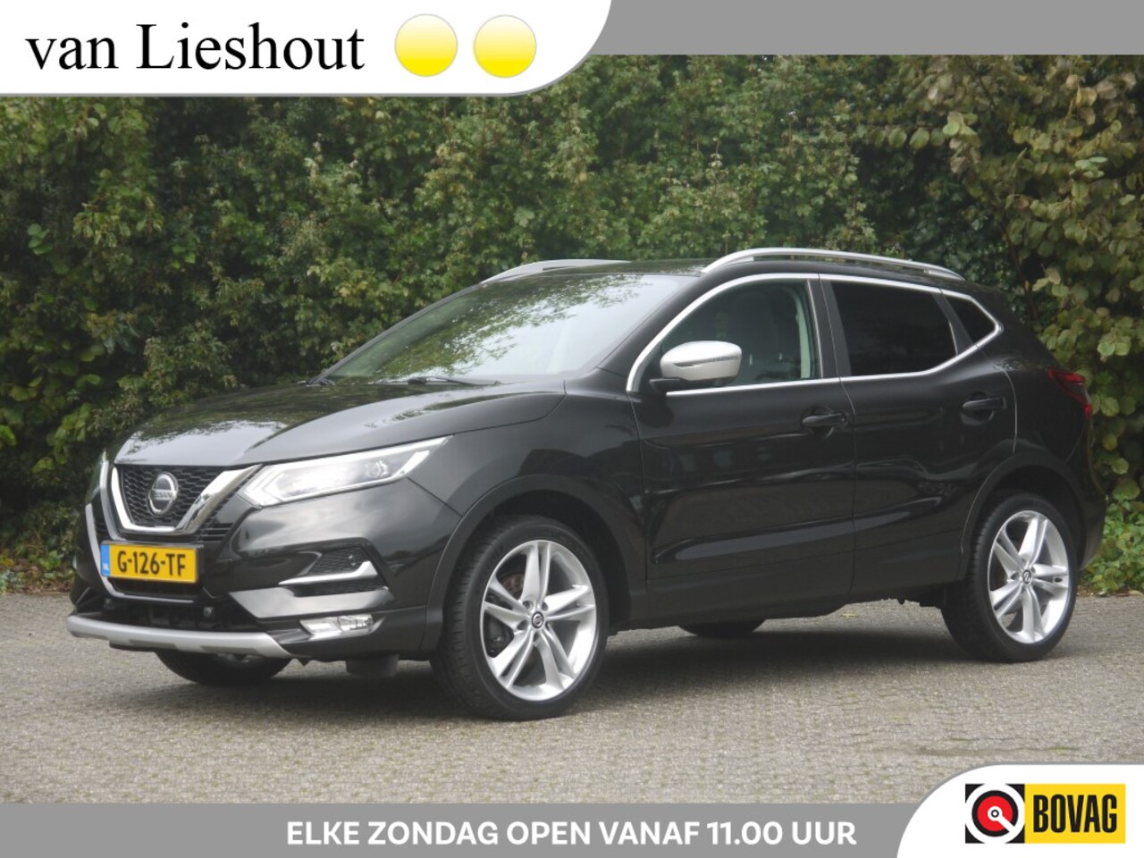 Nissan Qashqai - 1.3 DIG-T N-Motion 141pk NL-Auto!! Apple-Carplay I 360 Camera I Pano - AutoWereld.nl