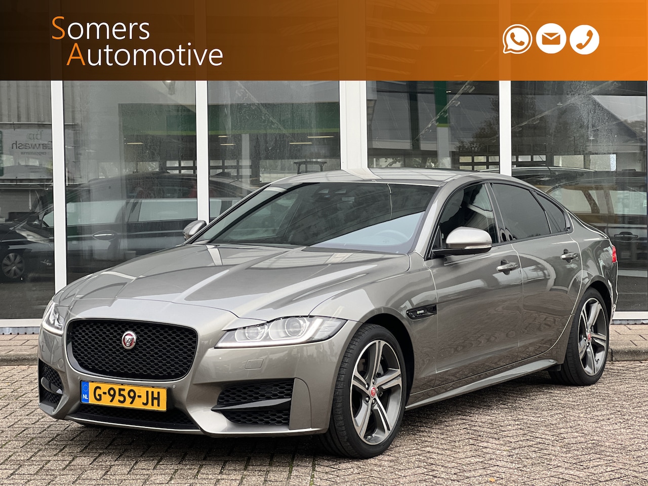 Jaguar XF Portfolio - P250 Portfolio R-Sport | 19" | Alcantara hemel | Stuurverwarming | Camera - AutoWereld.nl