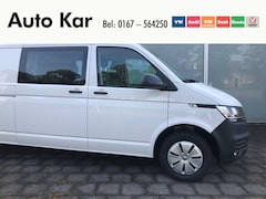 Volkswagen Transporter - 2.0 TDI L2H1 110 pk. 6 versn. Hand. Dubbel Cabine Airco Vloer Lat om Lat