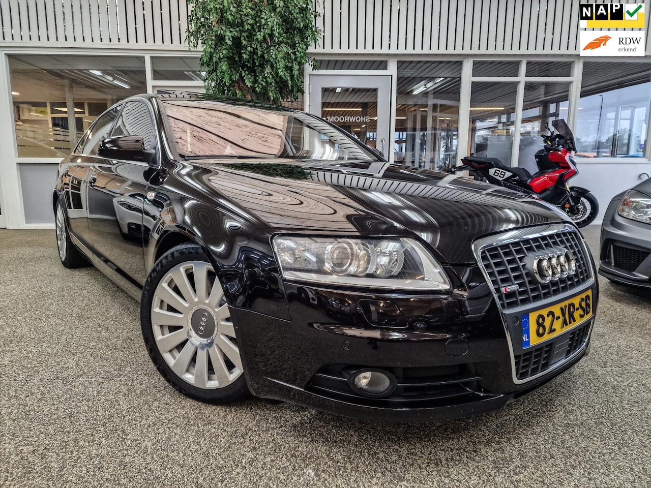 Audi A6 Limousine - 4.2 FSI quattro S-Line Acc. Bose Keyless Schuifdak Audi Exclusive - AutoWereld.nl