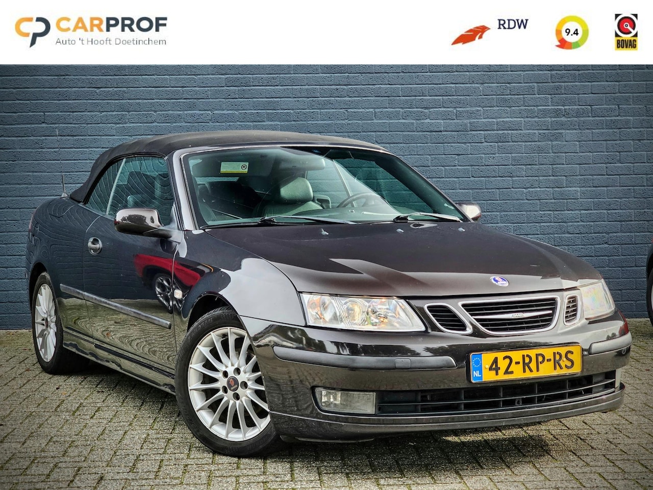 Saab 9-3 Cabrio - 1.8t Linear ORIG NL AUTO / - AutoWereld.nl