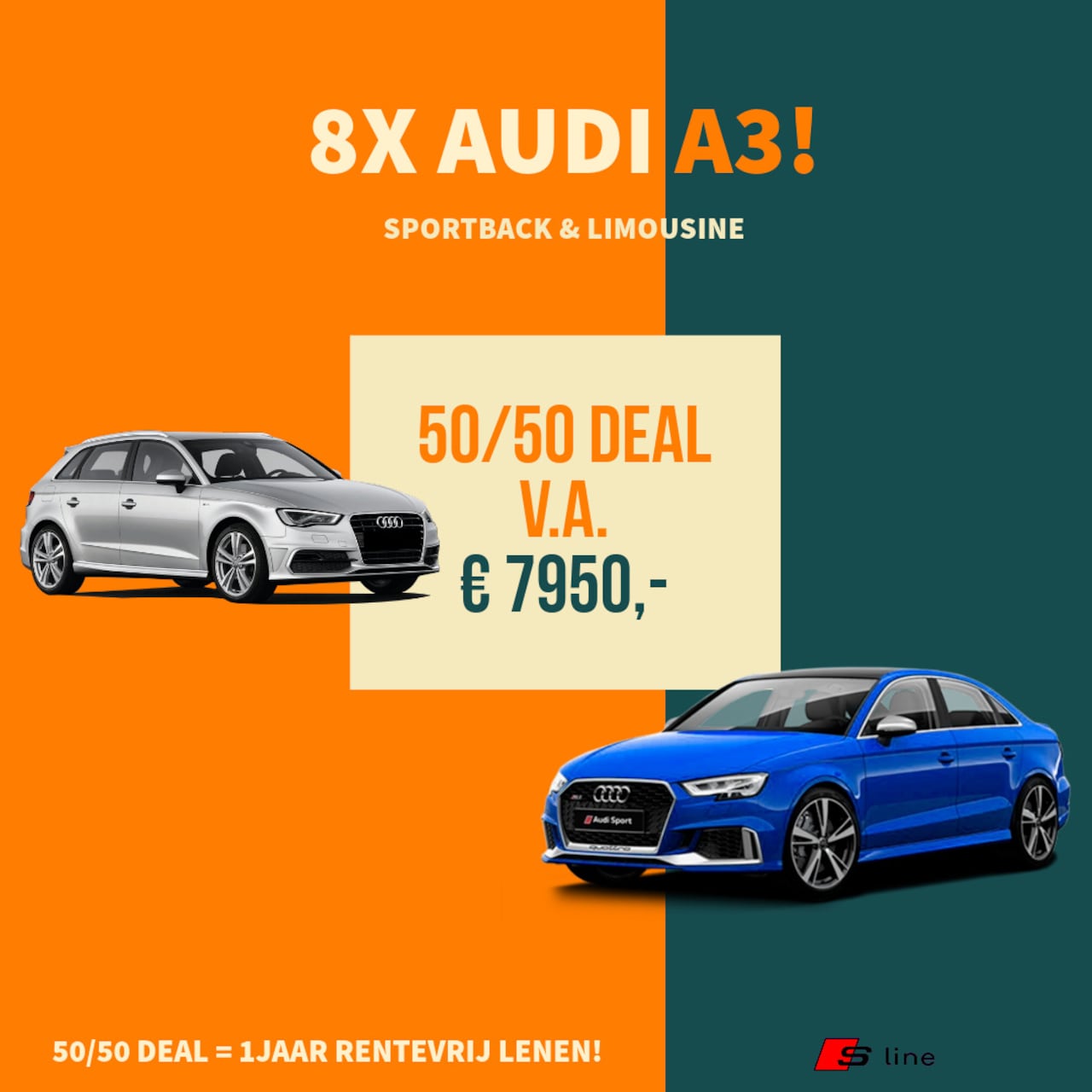 Audi A3 - Benzine / E-Tron / Diesel 8x IN DIVIVERSE UITVOERINGEN NIEUW IN ONZE VOORRAAD VANAF 7950,- - AutoWereld.nl