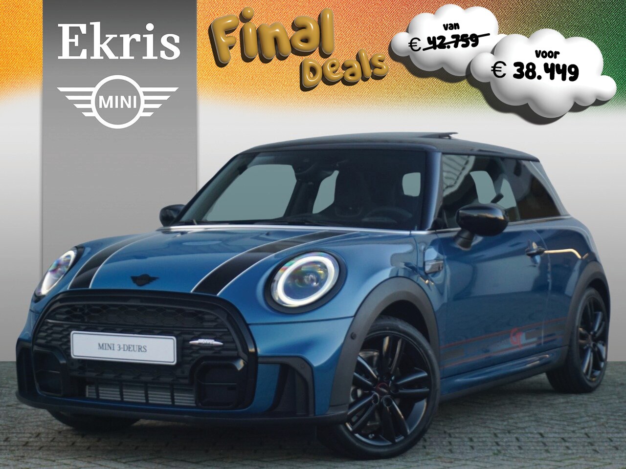 MINI Cooper - 3-deurs | Rockingham GT Edition | Premium Go Pack + John Cooper Works Uitvoering Final Dea - AutoWereld.nl