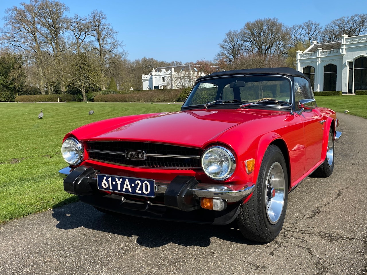 Triumph TR6 - Soft Top - AutoWereld.nl