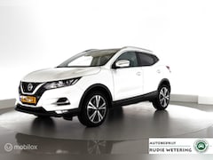 Nissan Qashqai - 1.3 158PK Automaat Design Edition pano/trekhaak/nav/cam/lmv18