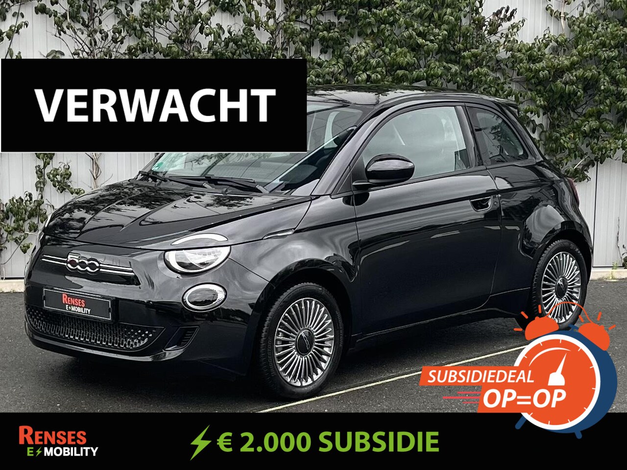 Fiat 500 - Icon 42 kWh - €2.000 milieusubsidie - AutoWereld.nl