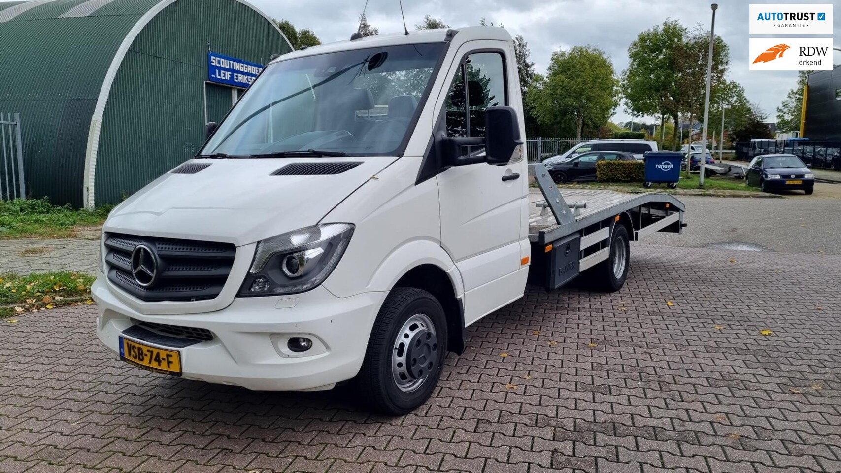 Mercedes-Benz Sprinter - 519 3.0 CDI*Automaat*Autom. AIRCO*Cruise Controle*Elekt- Ramen/Spiegels*Armsteun*CV*CD*Nw - AutoWereld.nl