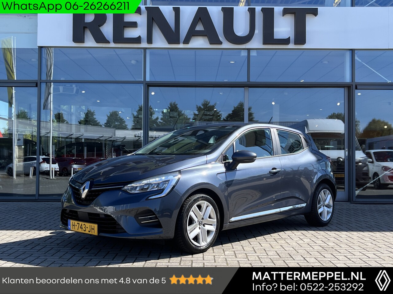 Renault Clio - TCe 100 Zen | NAVI | Parkeerhulp | - AutoWereld.nl