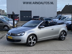 Volkswagen Golf Cabriolet - 1.6 TDI Bluemotion, AIRCO(CLIMA), ELEK-DAK, GROOT NAVIGATIE, STOELVERWARMING, 4X ELEK-RAME