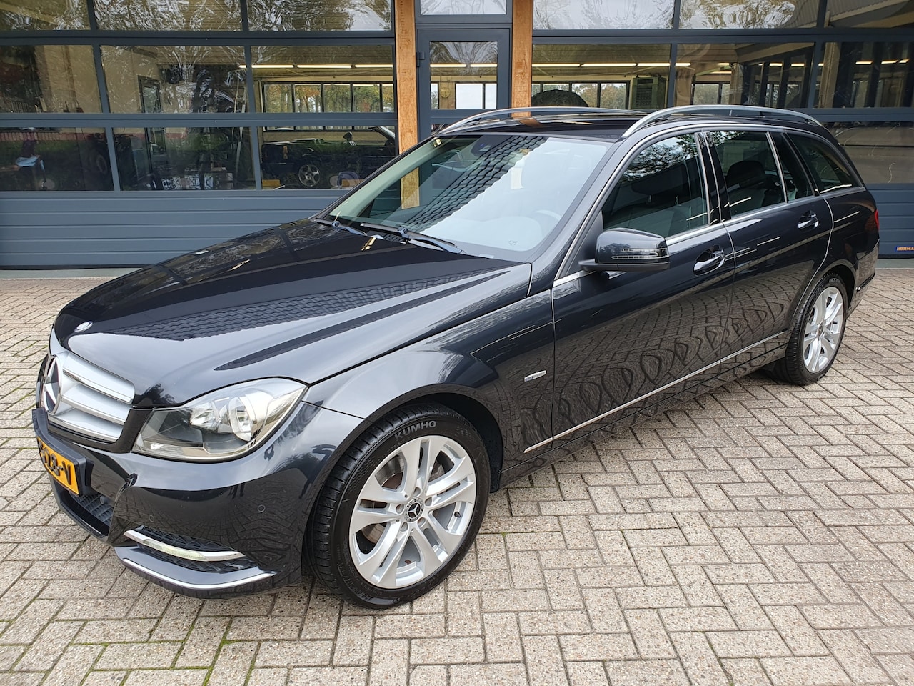 Mercedes-Benz C-klasse Estate - 180 Avantgarde GROOT NAVI *ST VERW *PDC *CRUISE *TREKHAAK *NAP - AutoWereld.nl