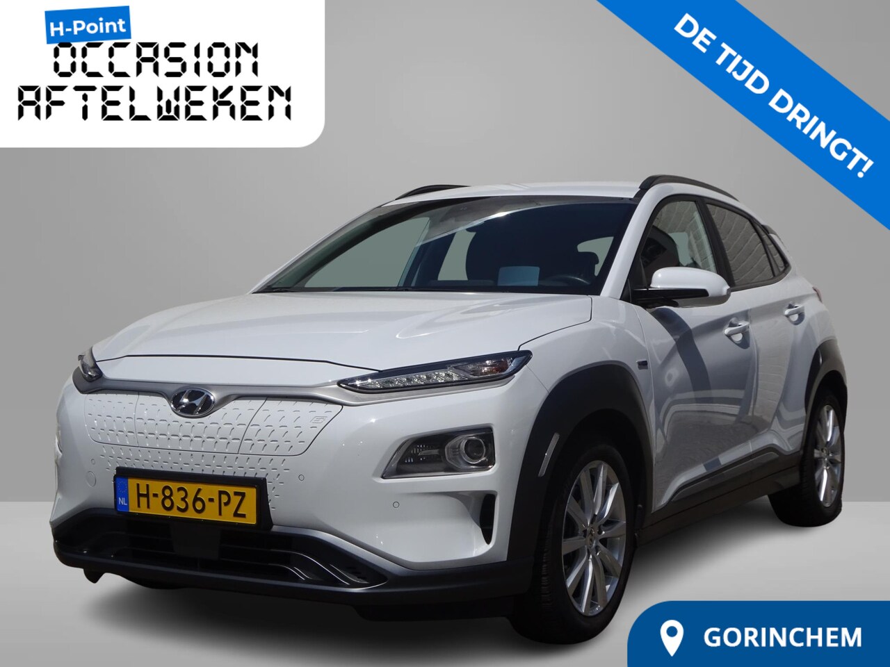 Hyundai Kona Electric Premium 64 kWh Grote accupakket Lederen